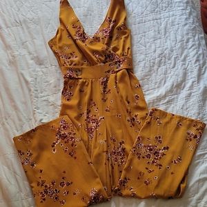 Floral jumpsuit